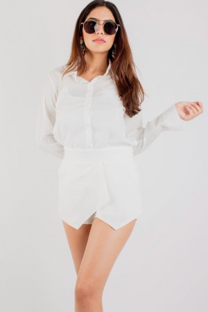 Lilah White Shirt